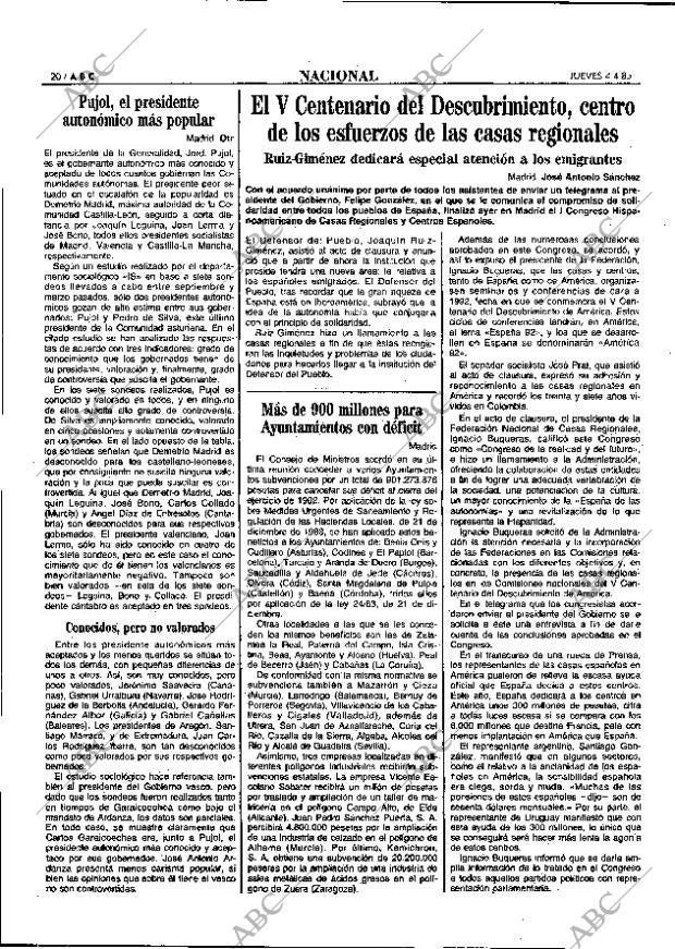 ABC MADRID 04-04-1985 página 20