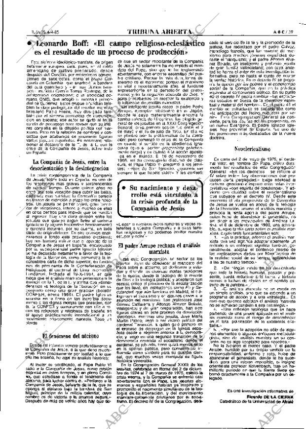 ABC MADRID 04-04-1985 página 39