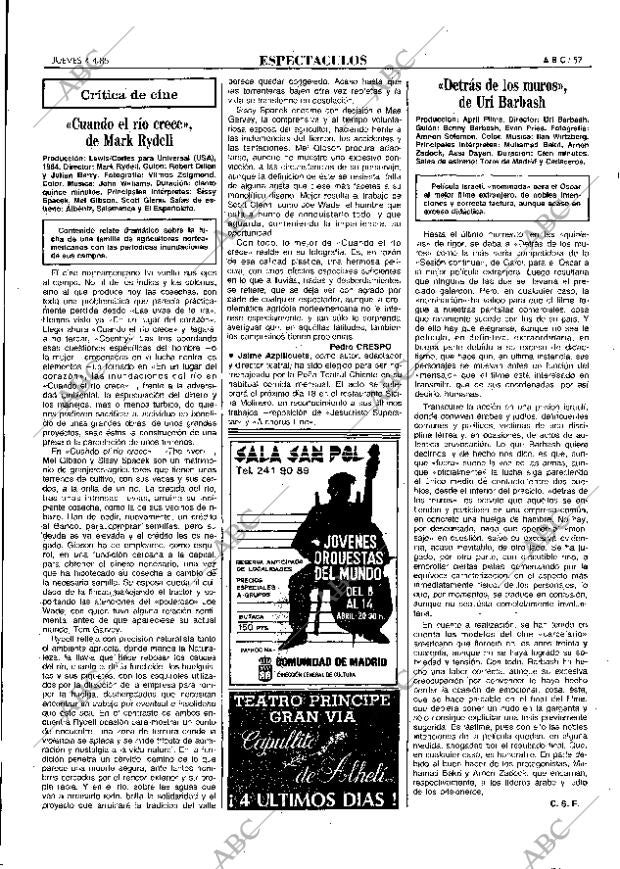 ABC MADRID 04-04-1985 página 57
