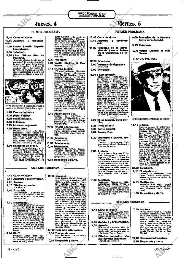 ABC MADRID 04-04-1985 página 78