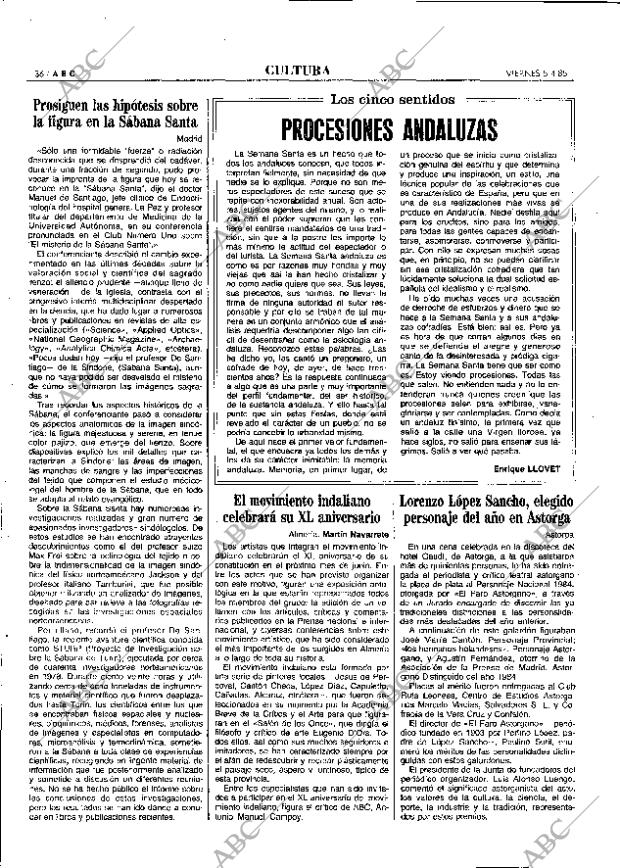 ABC MADRID 05-04-1985 página 36