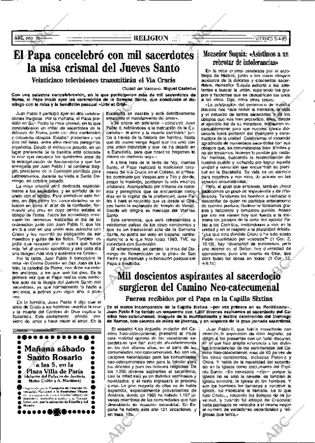 ABC MADRID 05-04-1985 página 38