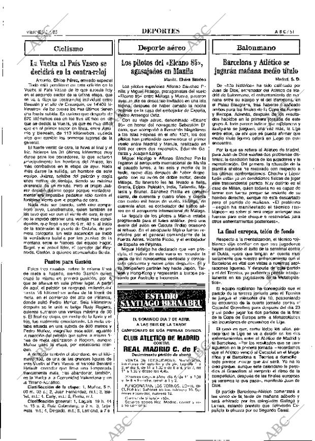 ABC MADRID 05-04-1985 página 51