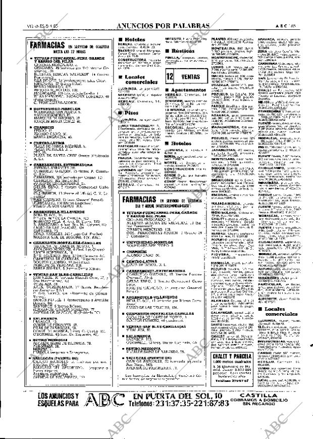 ABC MADRID 05-04-1985 página 65