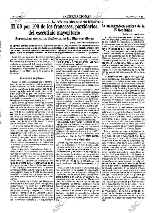 ABC MADRID 07-04-1985 página 26