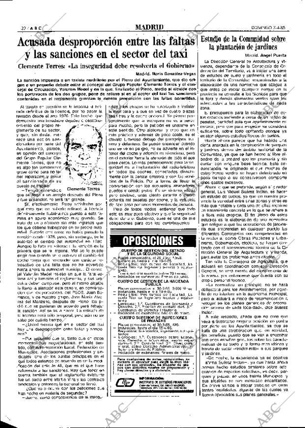 ABC MADRID 07-04-1985 página 32