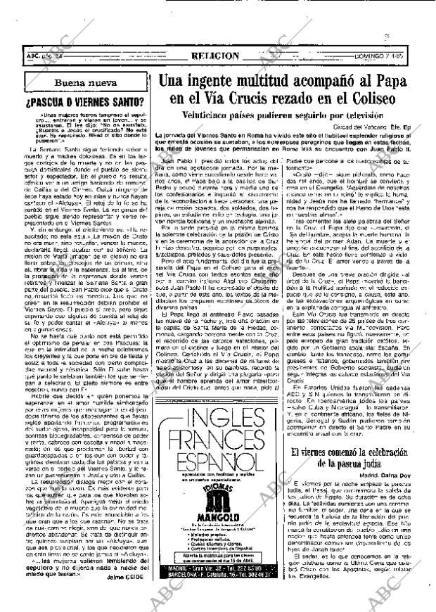 ABC MADRID 07-04-1985 página 34
