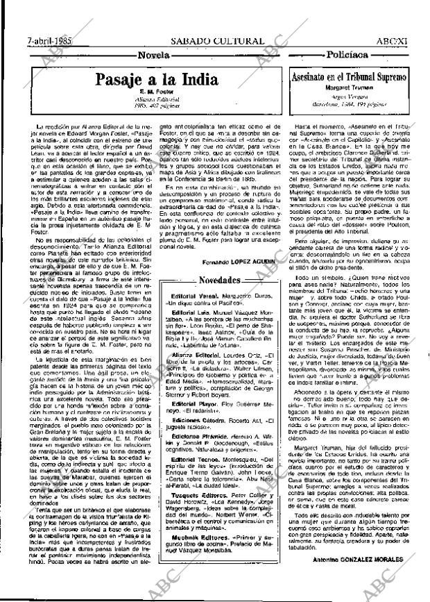 ABC MADRID 07-04-1985 página 57