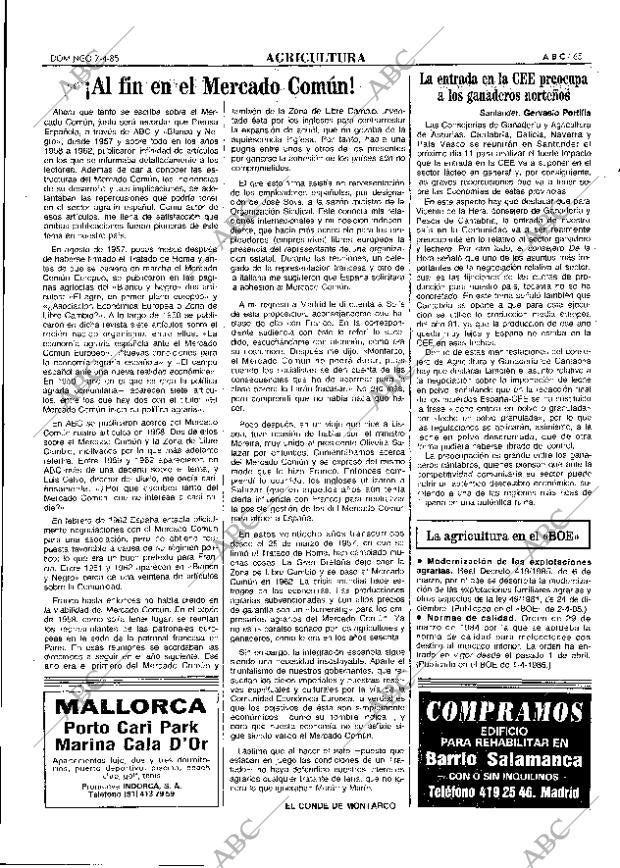 ABC MADRID 07-04-1985 página 65