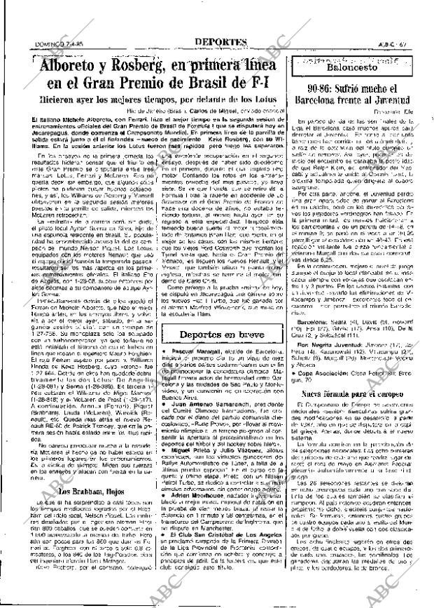 ABC MADRID 07-04-1985 página 69