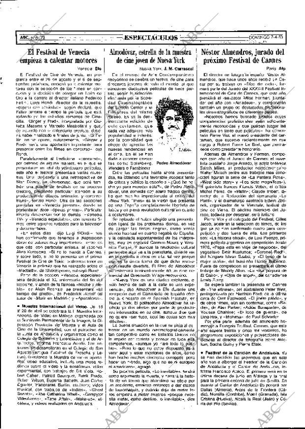 ABC MADRID 07-04-1985 página 72