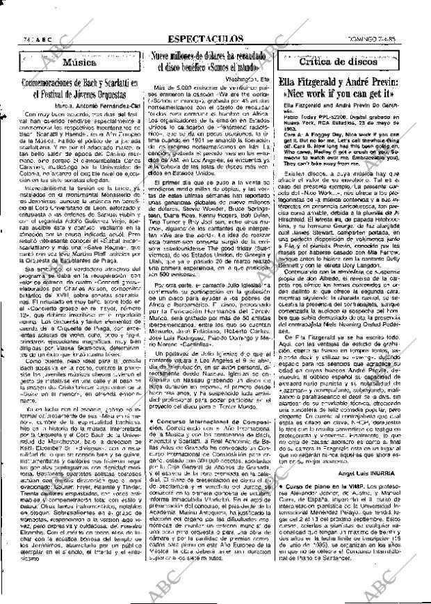 ABC MADRID 07-04-1985 página 74