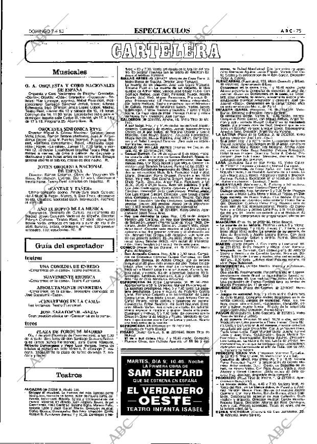 ABC MADRID 07-04-1985 página 75