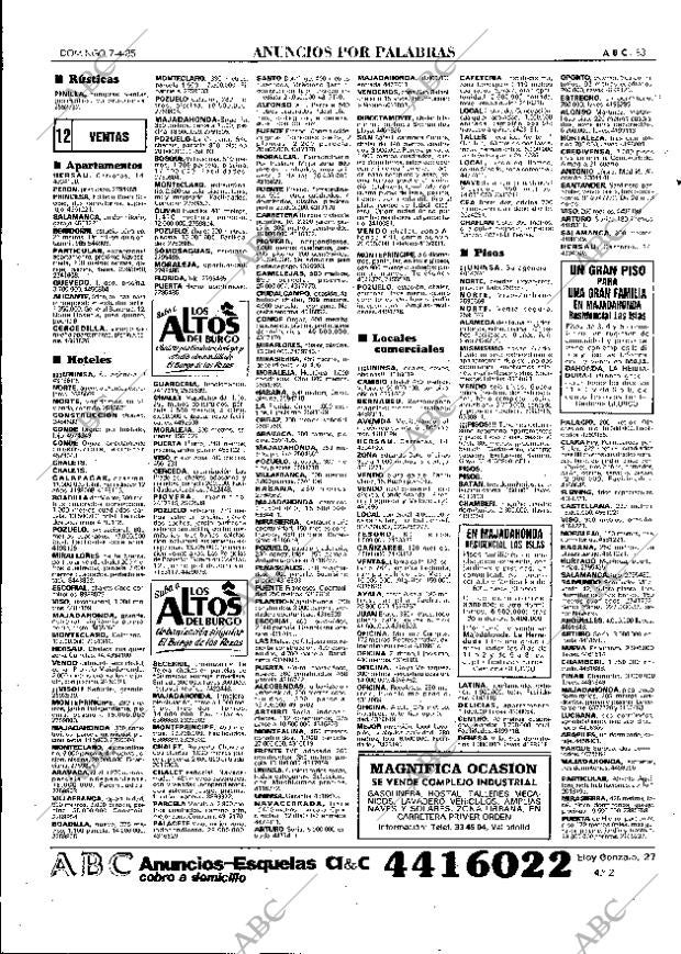 ABC MADRID 07-04-1985 página 83