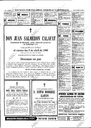 ABC MADRID 07-04-1985 página 88