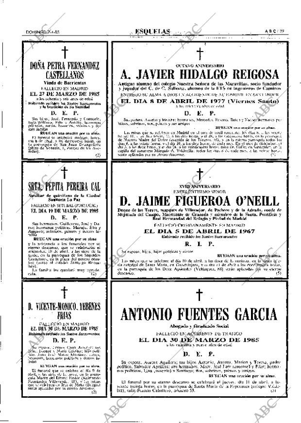ABC MADRID 07-04-1985 página 89