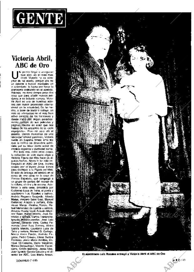 ABC MADRID 07-04-1985 página 93