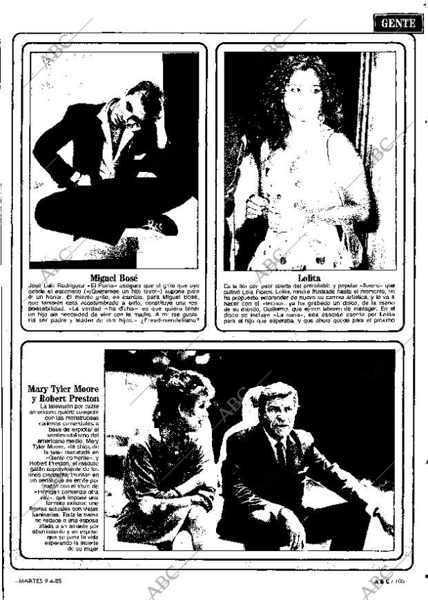 ABC MADRID 09-04-1985 página 105