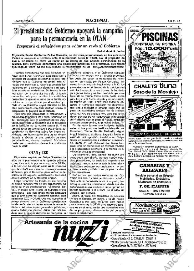 ABC MADRID 09-04-1985 página 23