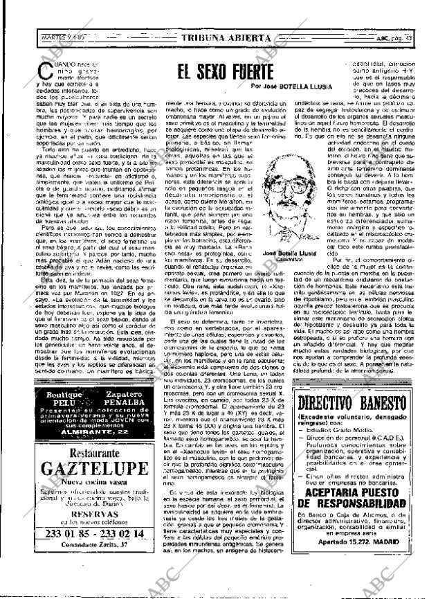 ABC MADRID 09-04-1985 página 43