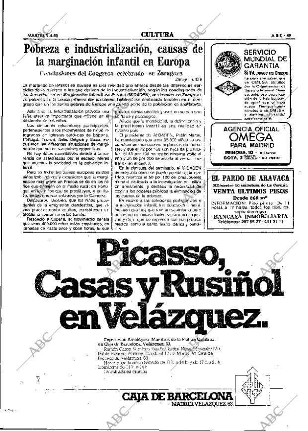 ABC MADRID 09-04-1985 página 49