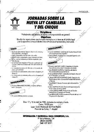 ABC MADRID 09-04-1985 página 62
