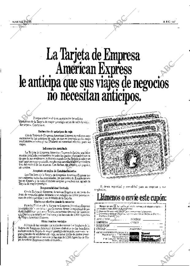 ABC MADRID 09-04-1985 página 67