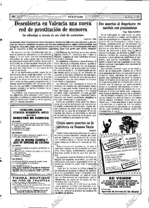 ABC MADRID 09-04-1985 página 72