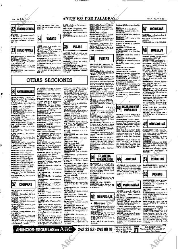 ABC MADRID 09-04-1985 página 94