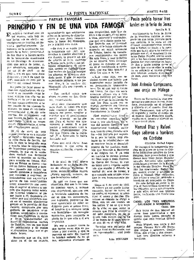 ABC SEVILLA 09-04-1985 página 54