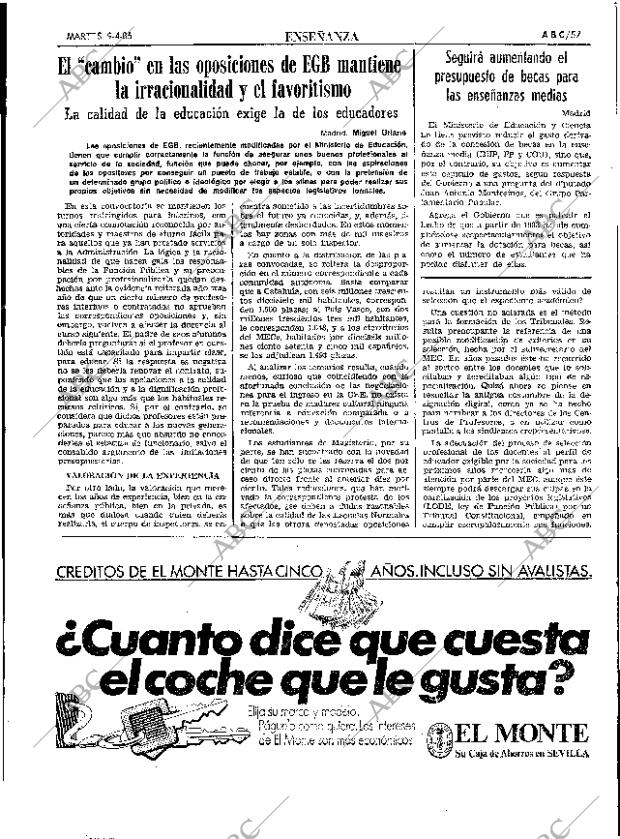 ABC SEVILLA 09-04-1985 página 57