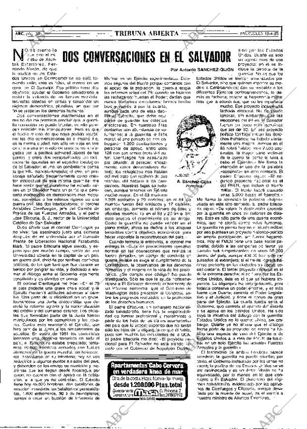 ABC MADRID 10-04-1985 página 38