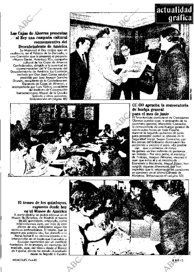 ABC MADRID 10-04-1985 página 5