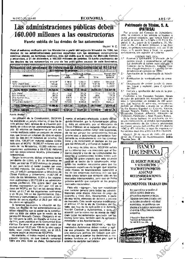 ABC MADRID 10-04-1985 página 57