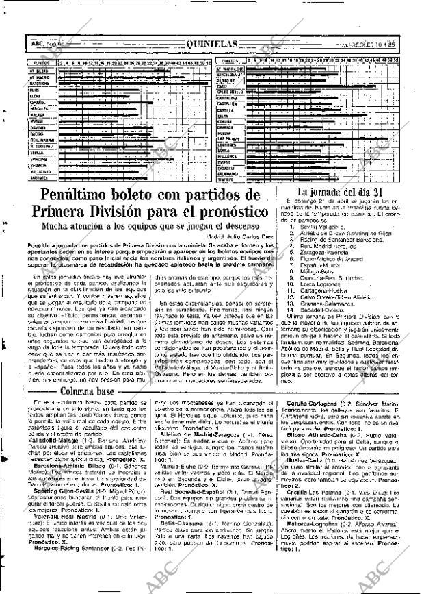 ABC MADRID 10-04-1985 página 64