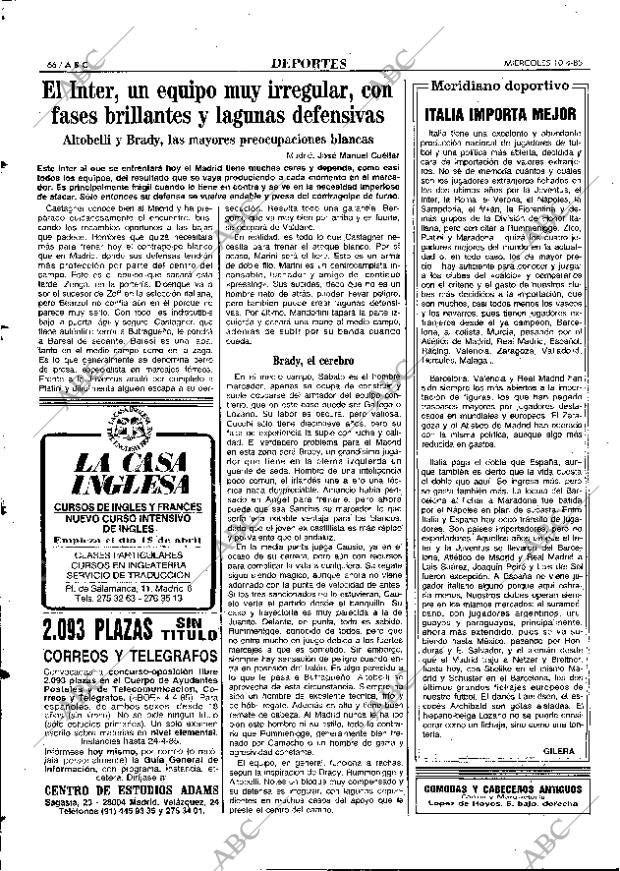 ABC MADRID 10-04-1985 página 66