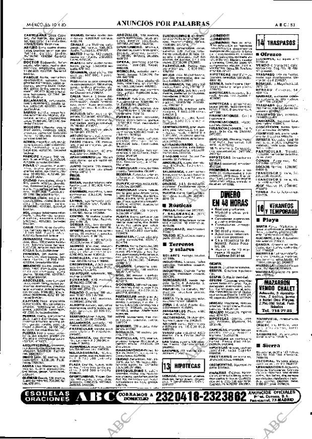 ABC MADRID 10-04-1985 página 83