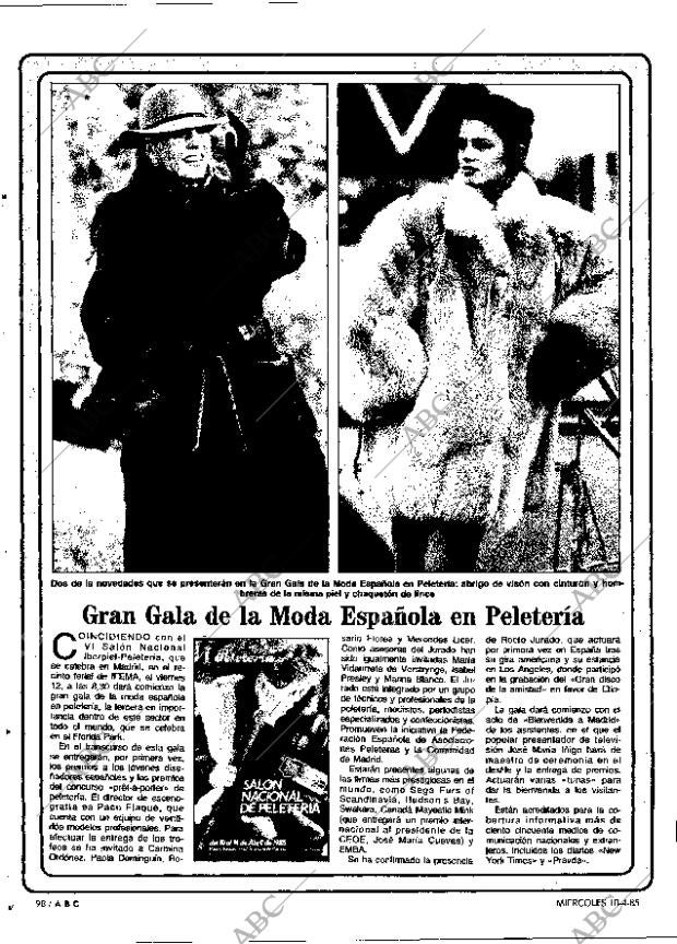 ABC MADRID 10-04-1985 página 98