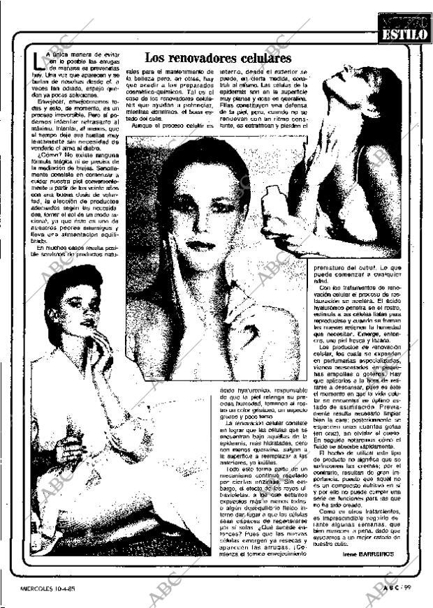 ABC MADRID 10-04-1985 página 99