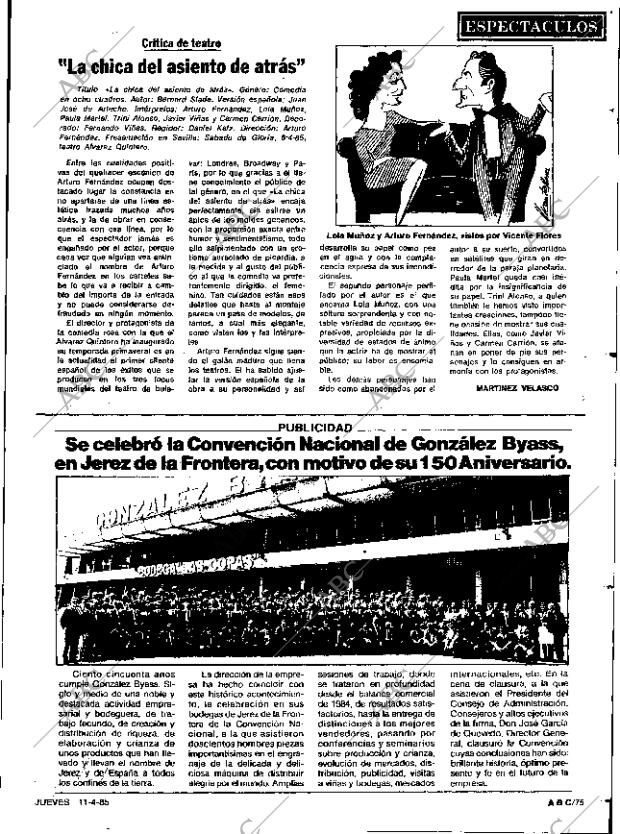 ABC SEVILLA 11-04-1985 página 75