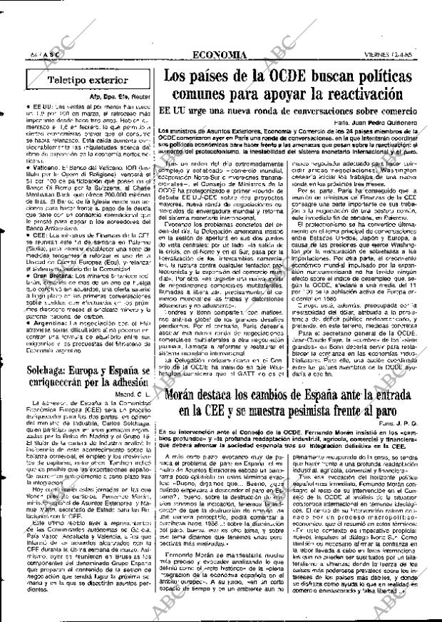 ABC MADRID 12-04-1985 página 64