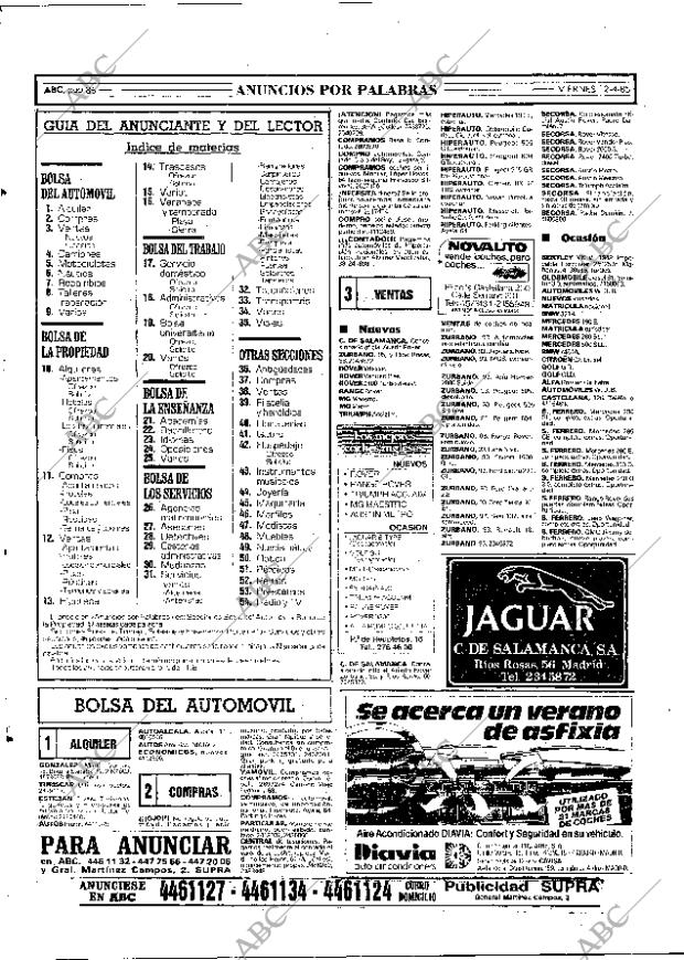 ABC MADRID 12-04-1985 página 86