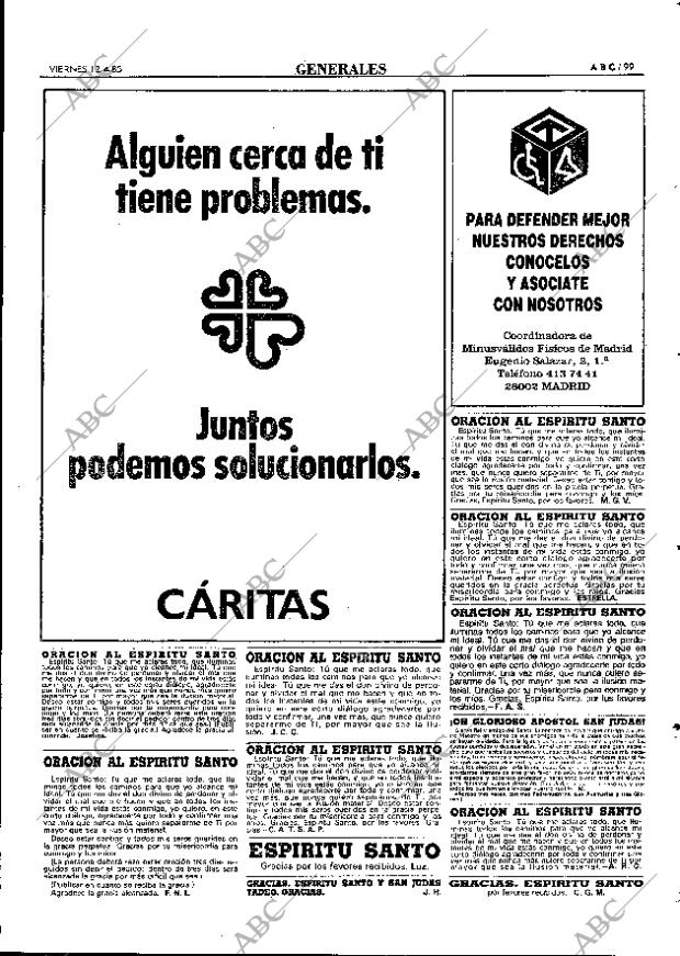 ABC MADRID 12-04-1985 página 99