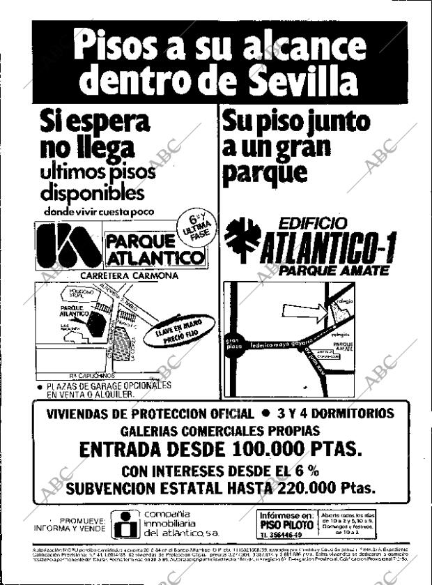 ABC SEVILLA 13-04-1985 página 4