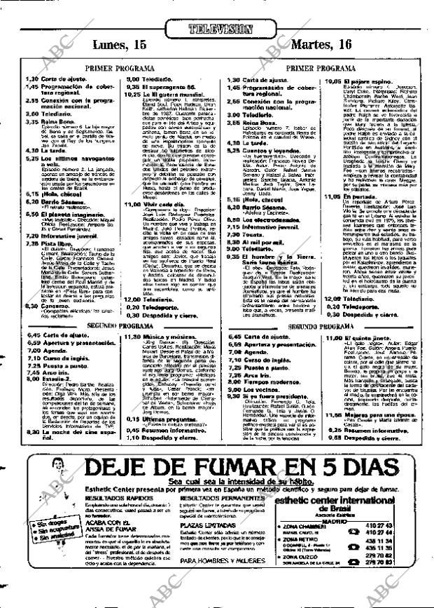 ABC MADRID 15-04-1985 página 110