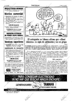 ABC MADRID 15-04-1985 página 22