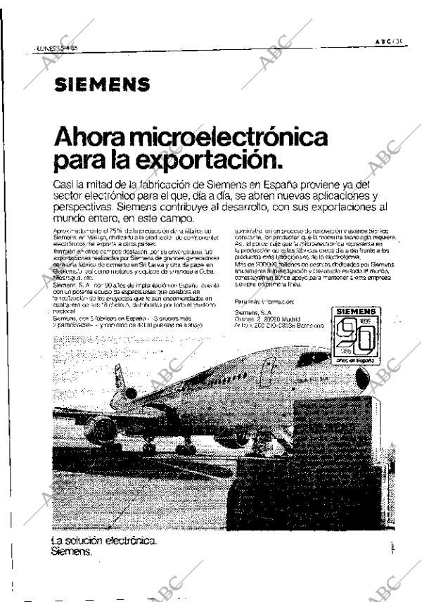 ABC MADRID 15-04-1985 página 31