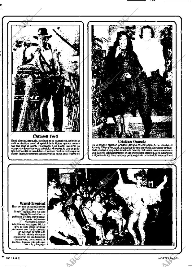 ABC MADRID 16-04-1985 página 100