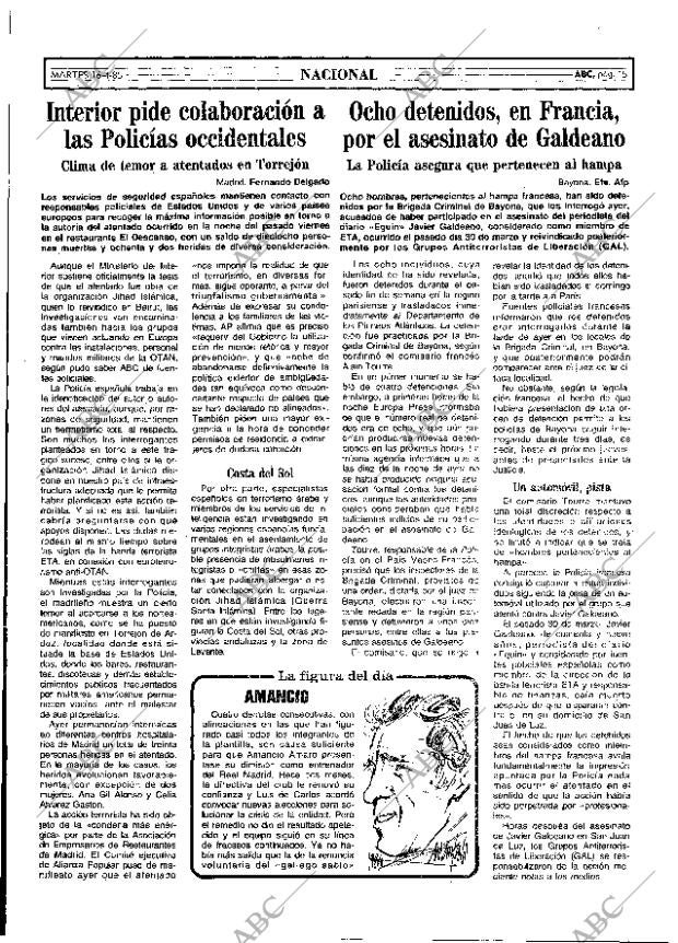 ABC MADRID 16-04-1985 página 15