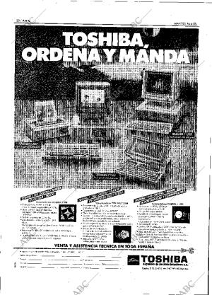 ABC MADRID 16-04-1985 página 20